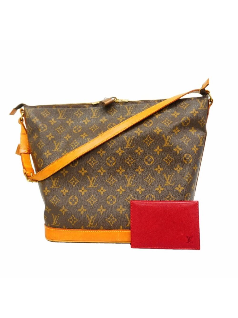 Louis Vuitton Shoulder Bag Monogram Amfar Three Brown